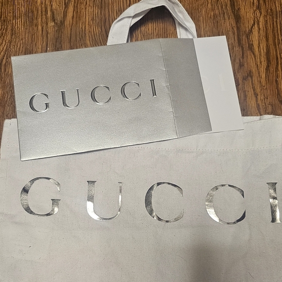 Gucci Handbags - GUCCI dustbag tote w/,gucci card